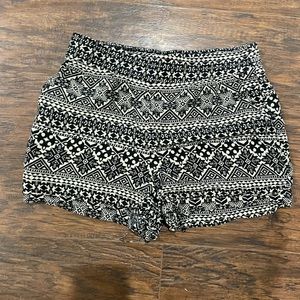Printed Shorts with Pockets